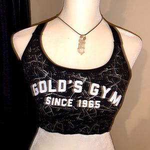 Ladies Official Golds Gym, Venice CA Quality Sports Bra. See Lavender one too!